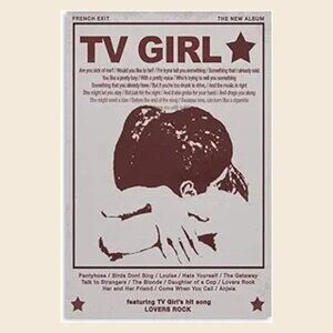 Tv Girl Vintage Poster Music Posters_ 166